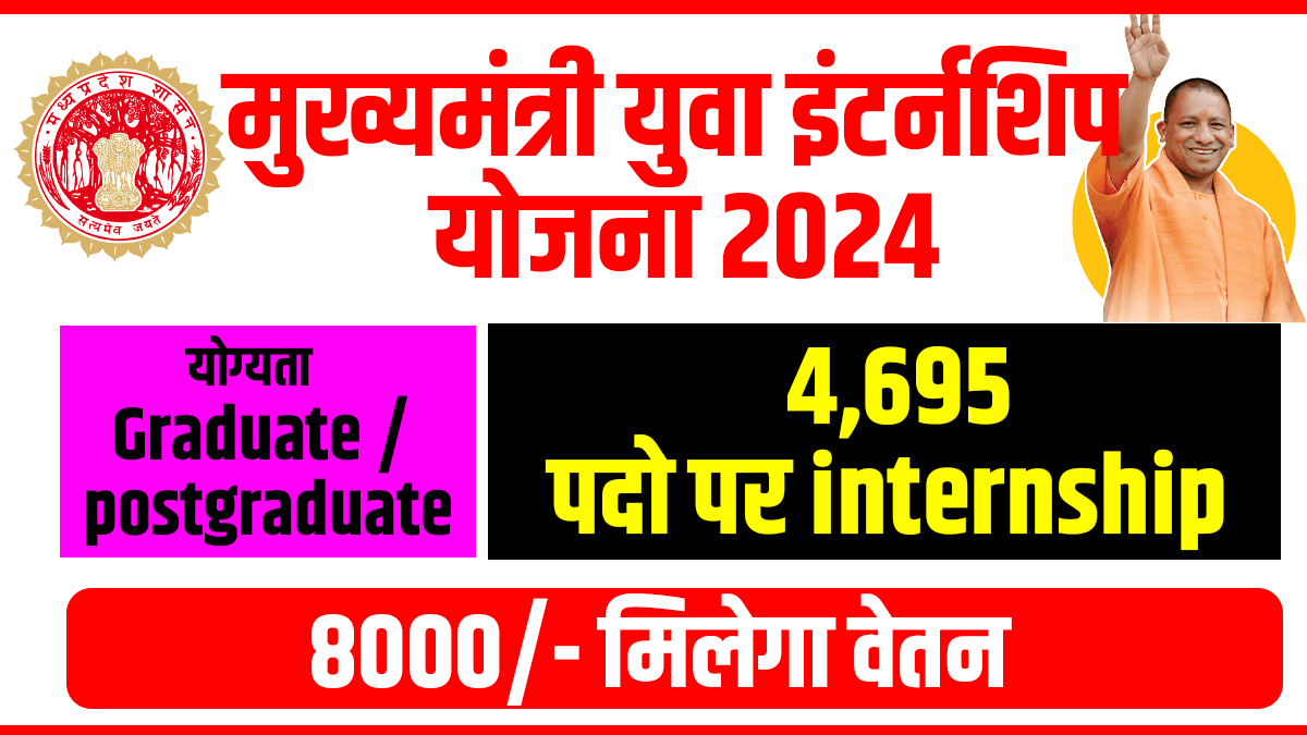 Mukhyamantri Yuva Internship Yojana 2024