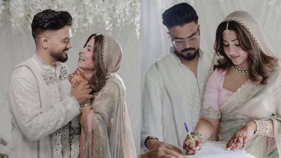 Hina Khan and Rocky Jaiswal wedding photo 2025 ceremony
