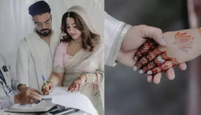 Hina Khan and Rocky Jaiswal wedding photo 2025 ceremony